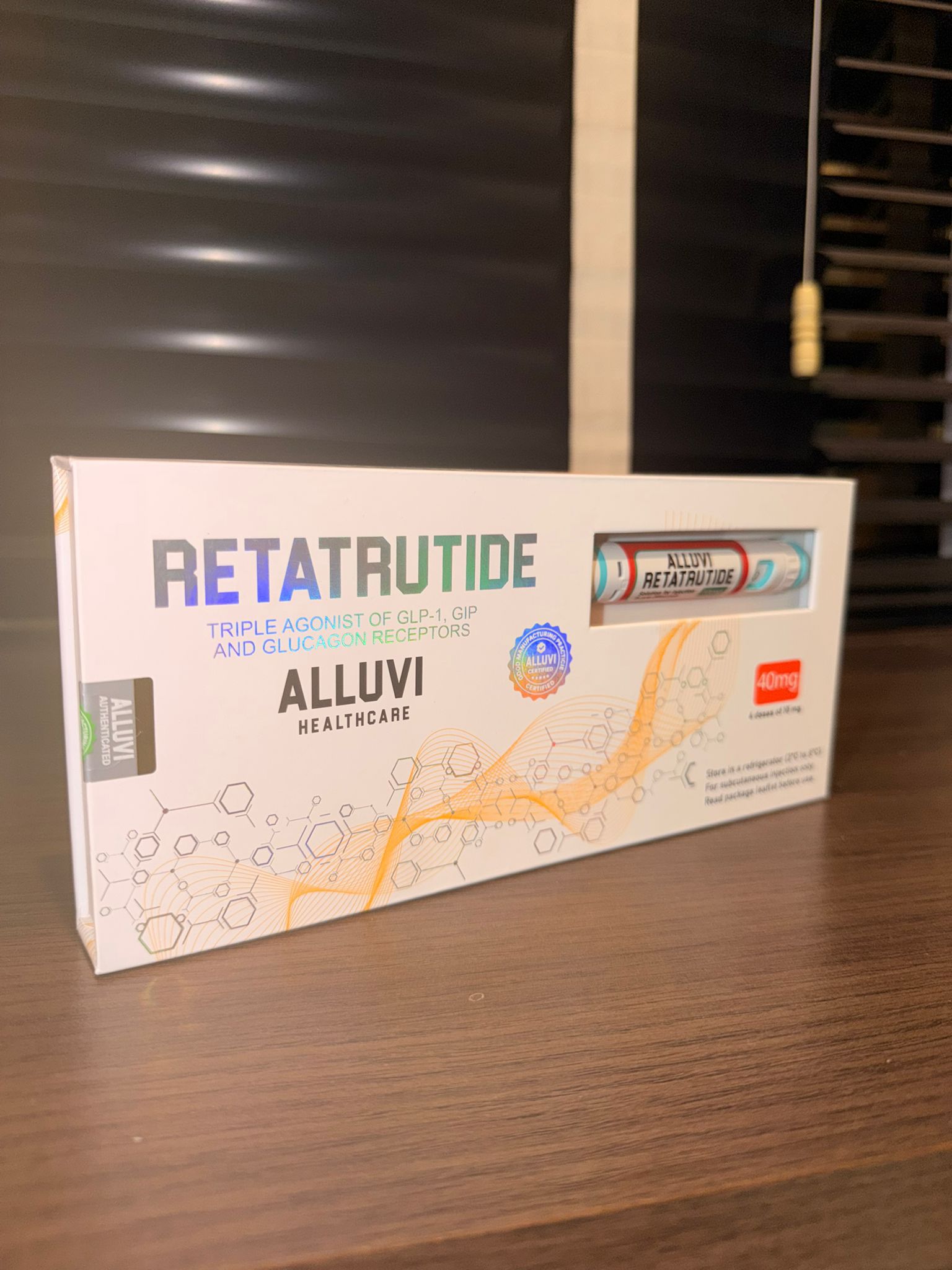 Retatrutide Vial 40mg (Alluvi)