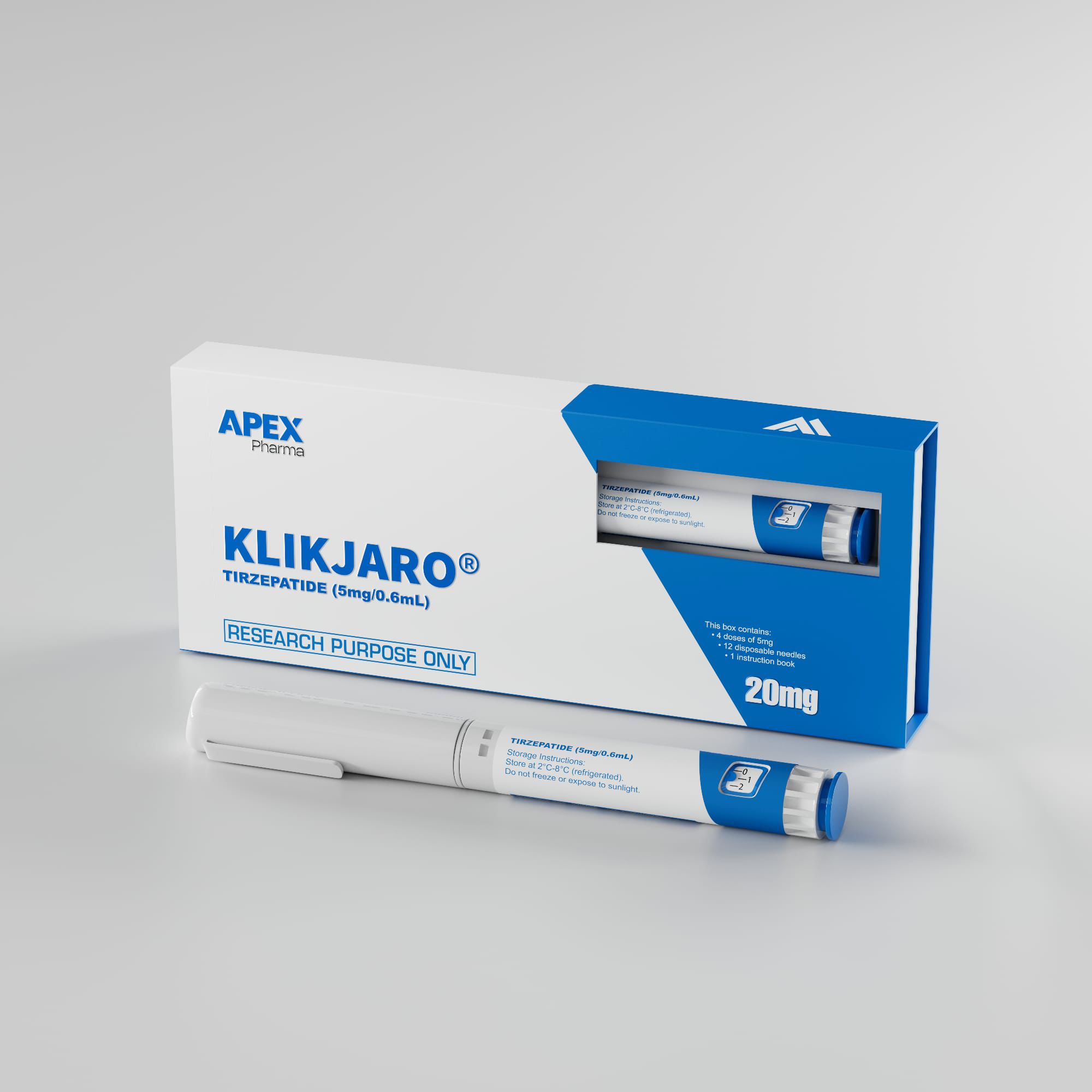 Klikglow (BPC-157 + TB-500 + GHK-Cu) 70mg
